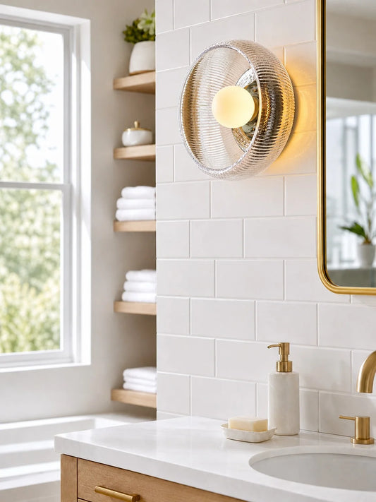 Adrian Glass Wall Lamp