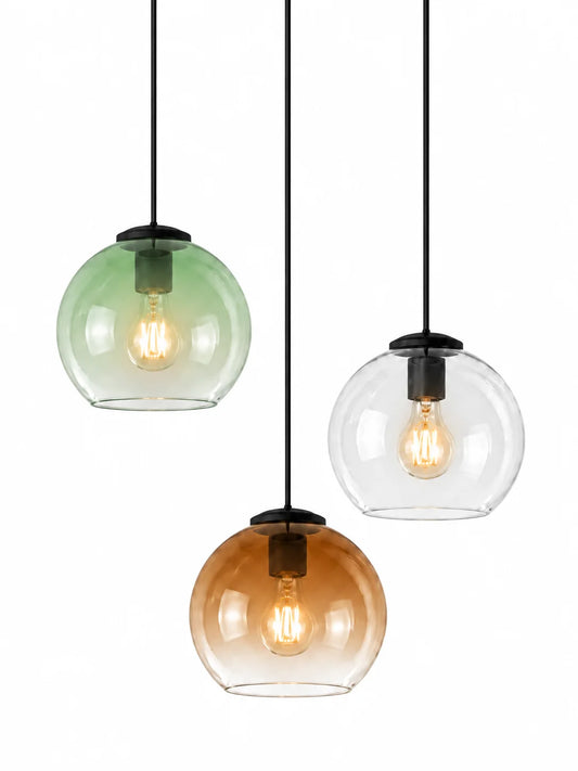 Aveline Modern Glass Globe Pendant Light