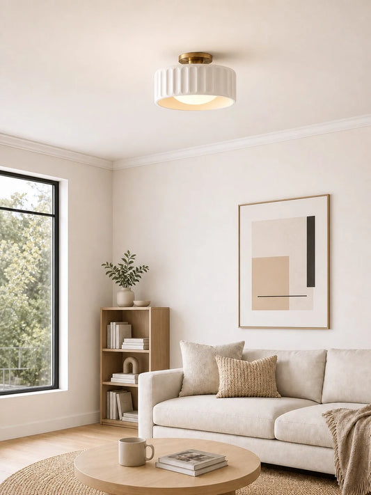 Tom Drum Porcelain Ceiling Light