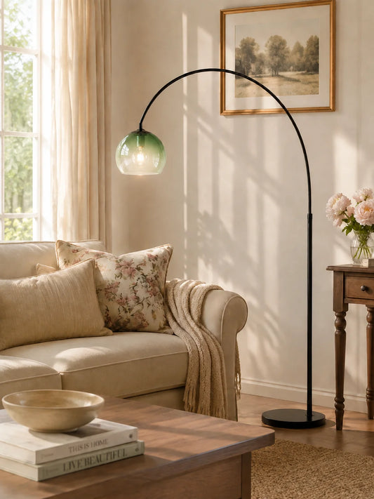 Elio Vanni Arc Floor Lamp