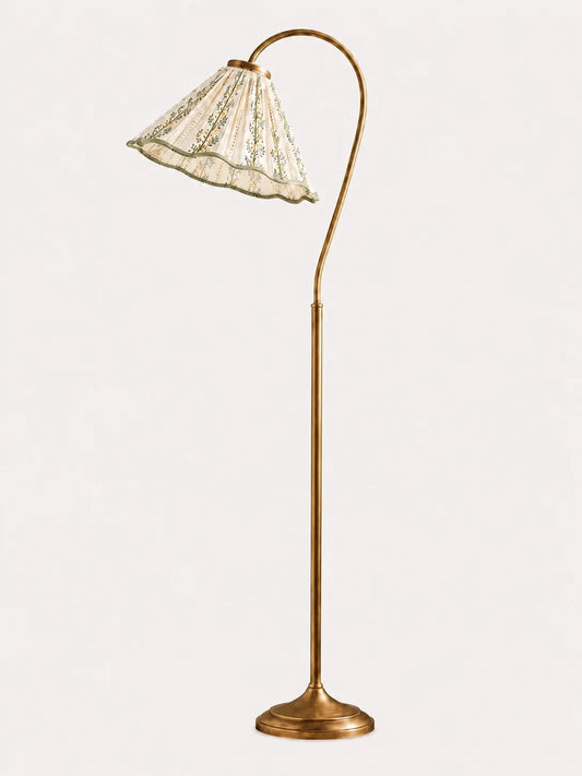 Briar Floral Fabric Floor Lamp