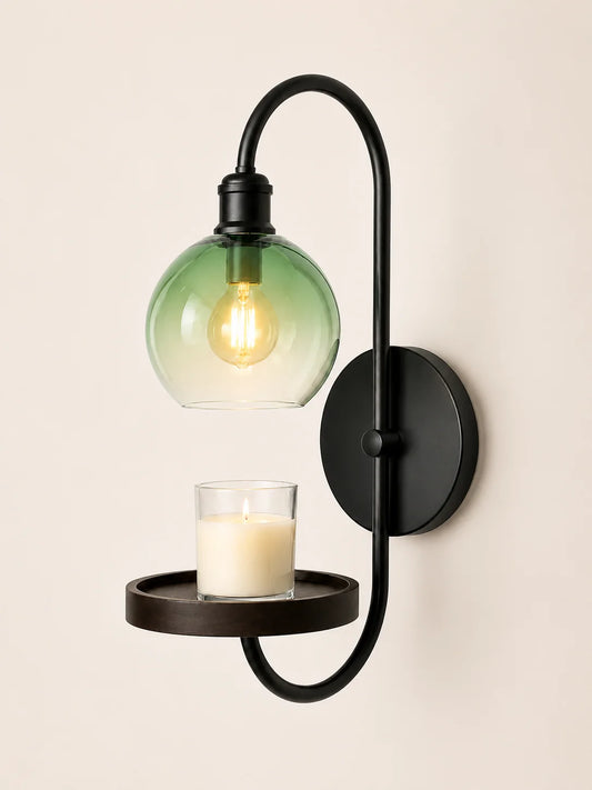 Lucien Verdant Globe Wall Sconce