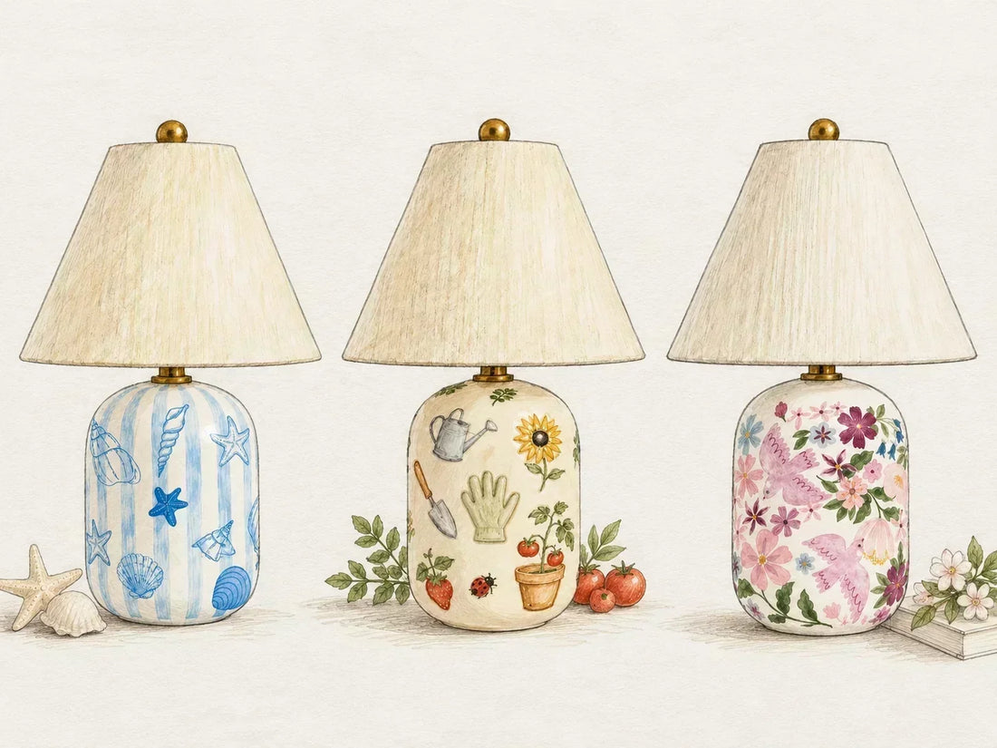 Painting Light on Ceramic: The Story Behind Eudora Table Lamp