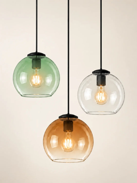 Aveline Modern Glass Globe Pendant Light
