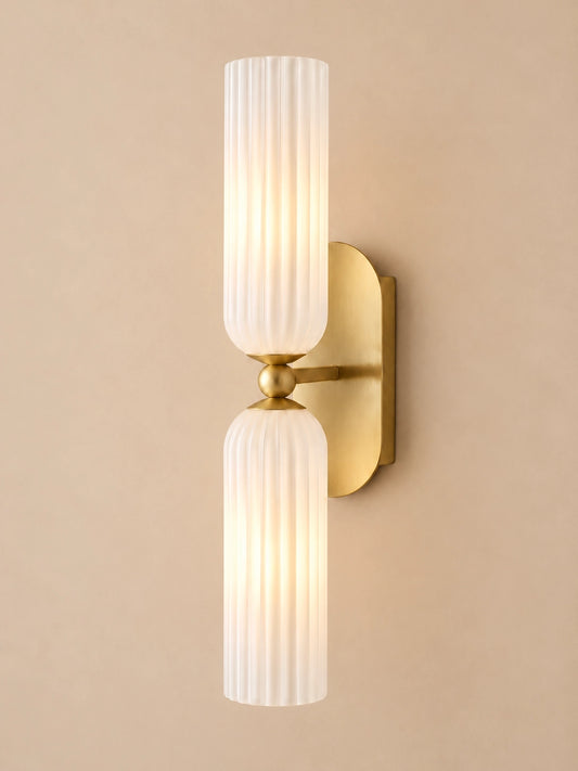Lucian Glass Tube Wall Sconce